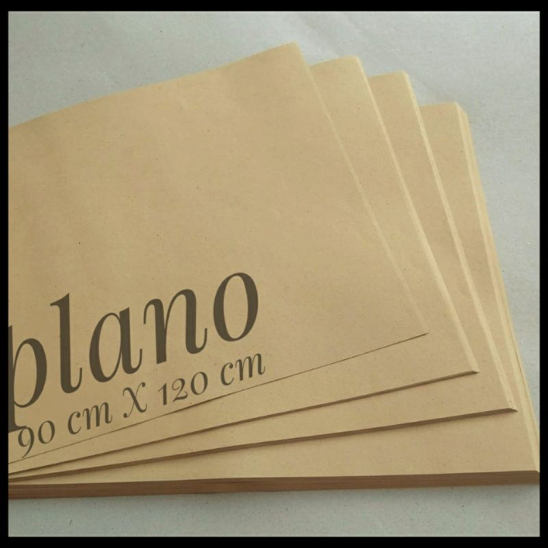 

KERTAS SAMSON / KRAFT / PEMBUNGKUS 80 GR UK 90 CM X 120 CM ( ISI 10 LEMBAR )