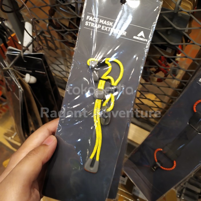 Tali Masker EIGER1989 X ZIP STRING Mask Strap Lime Kuning 91000 6482 Ori