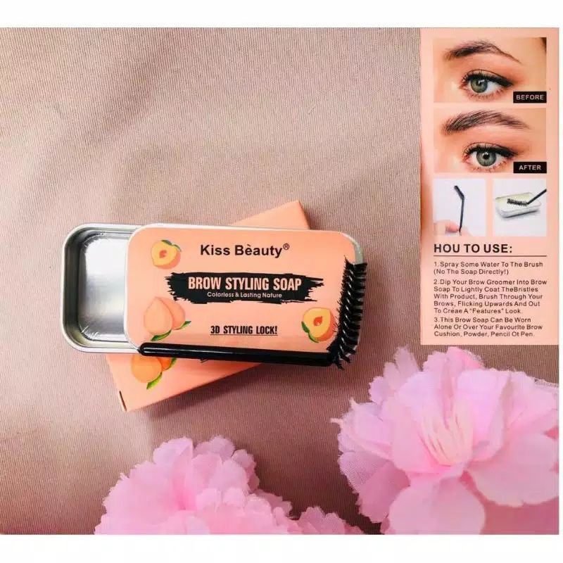 ❤️G.A.SHOP❤️ KISS BEAUTY EYEBROW POMED / KISS BEAUTY BROW STYLING SOAP