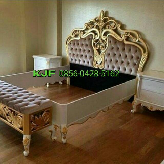 Tempat tidur mewah dipan mewah dipan duco minimalis