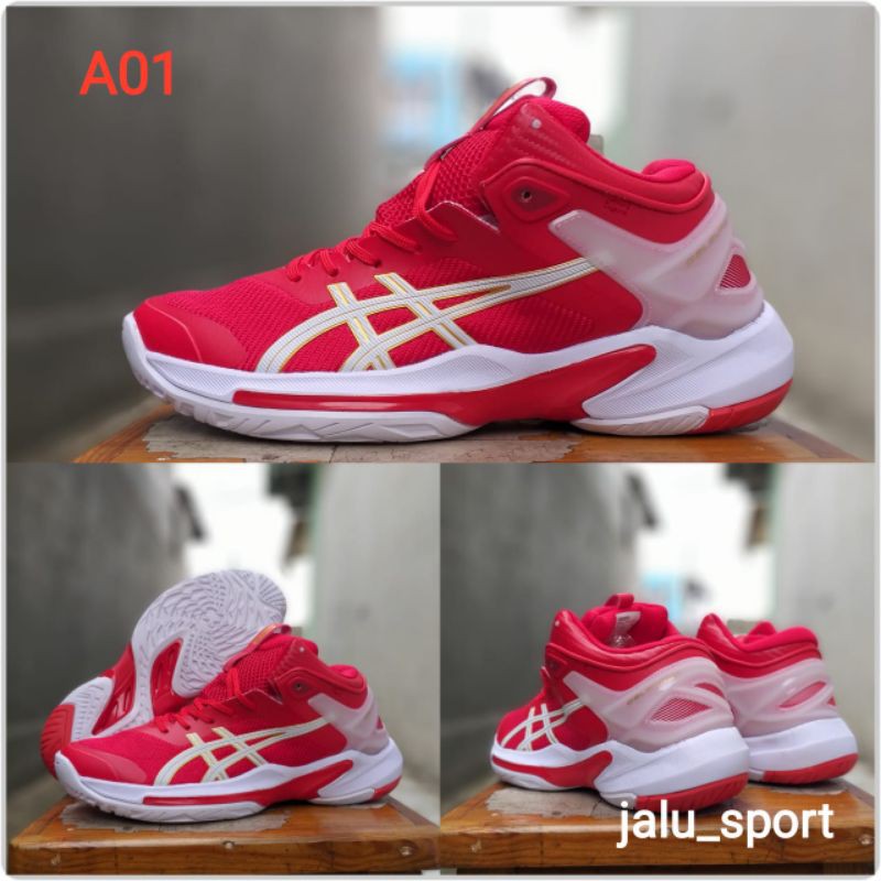 SEPATU VOLLY ASICS GEL BURST 24 A01 IMPORT NEW