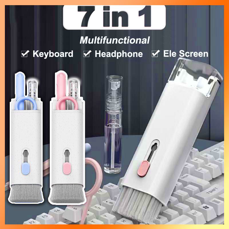 7in1 Pen Brush Pembersih Keyboard Komputer / Headset