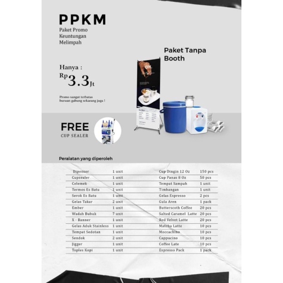 

paket framchise untuk kak muswa