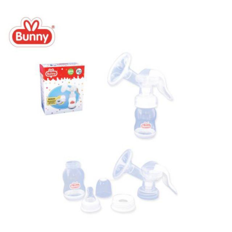 Pompa Asi Manual Bunny+Botol Susu/Breast Pump Manual Bunny DB 8020