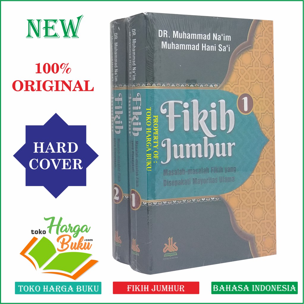 Fikih Jumhur KOMPLIT 1SET isi 2 Buku Fiqih yang Disepakati Mayoritas Ulama PAS