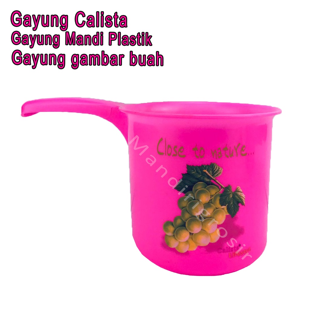 Gayung Calista *Calista * Gayung Plastik * Gayung Mandi