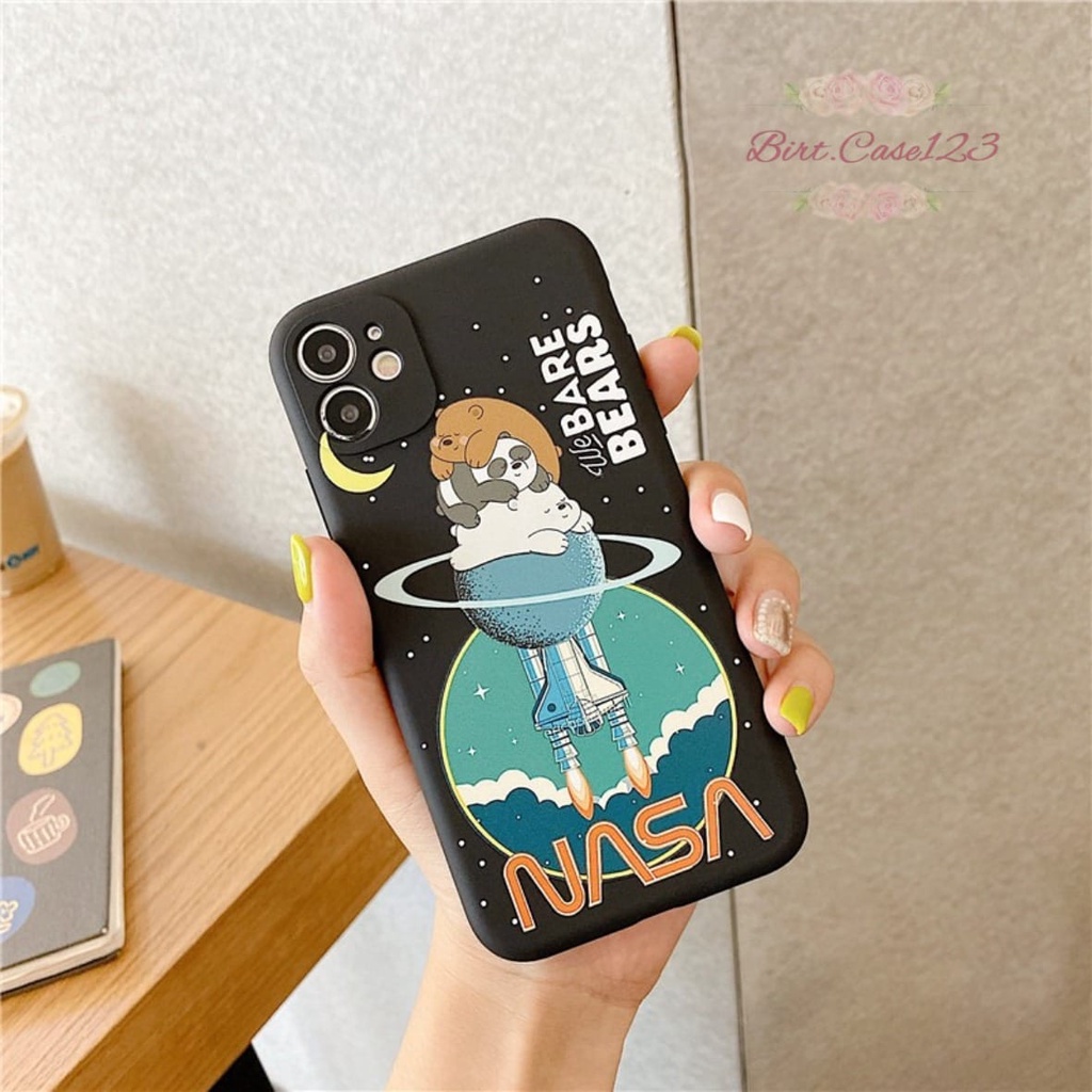 SOFTCASE MACARON PELINDUNG KAMERA CUSTOM BEAR NASA OPPO VIVO SAMSUNG REALME XIAOMI IPHONE INFINIX FOR ALL TYPE BC6588