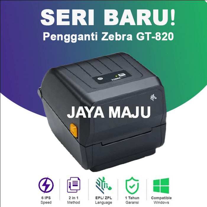 Jual BARCODE PRINTER ZEBRA ZD230 ZD888 ZD 230 ZD-230 PENGGANTI GT820 GT