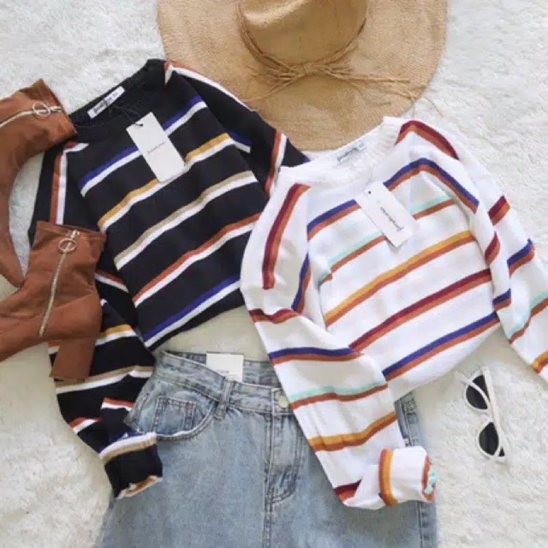 GFS RJT NESVI RAINBOW SWEATER RAJUT