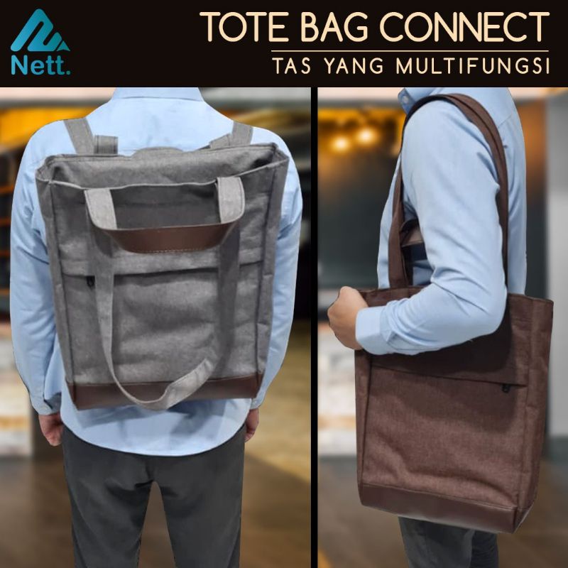 Tote Bag Connect Multifungsi Tas