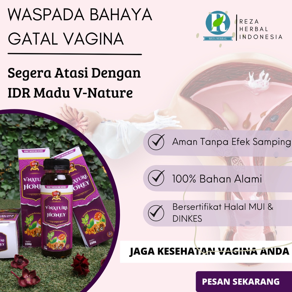 Obat Gatal Vagina - IDR madu V-Nature