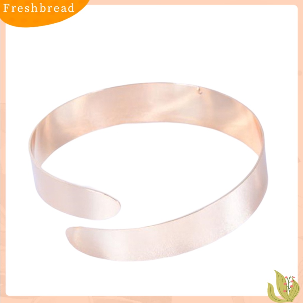 【Fresh】Women's Punk Simple Coiled Spiral Upper Arm Cuff Armlet Armband Bangle Bracelet