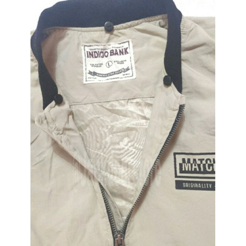 Jaket Casual Indigo Bank