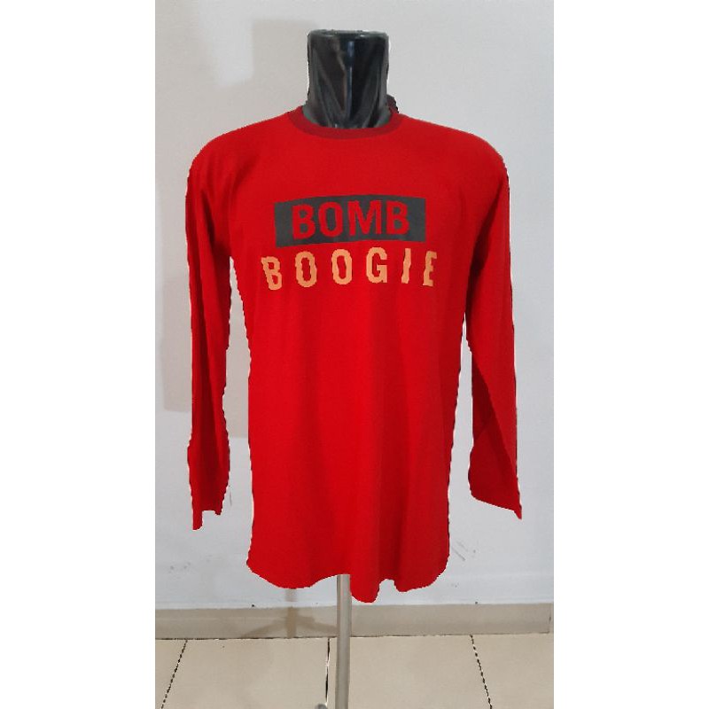 kaos Bombboogie lengan panjang