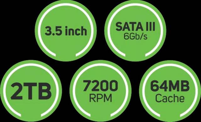 Seagate BarraCuda HDD 2TB 3,5 SATA Resmi Harddisk Komputer