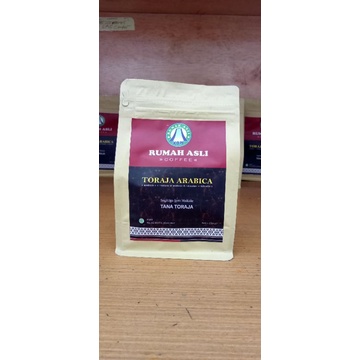 Kopi Arabica Asli Toraja 250 gram (Bubuk/Biji)