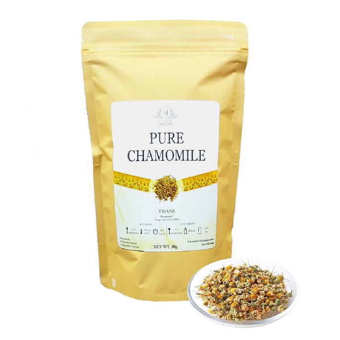 

(BISA COD) Chamomile Flower Tea ( Teh Bunga Chamomile Yunani ) - 100gr BERGARANSI Kode 724