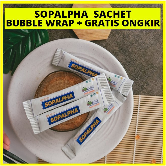 SOPALPHA ECERAN PER 1 SACHET BPOM HALAL SOP ALPHA SACET BIO BOOST PER SACHET SACER ECER BIOBOOST +