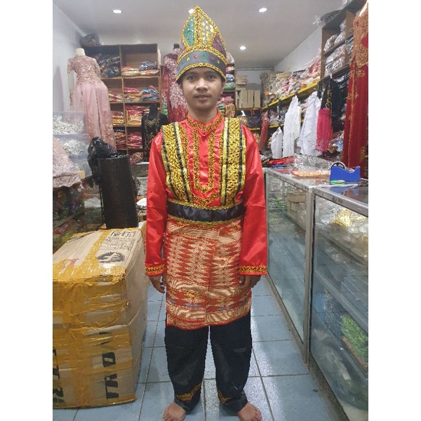 Baju Saman Adat Aceh Dewasa / Baju Adat Aceh Lk/Pr