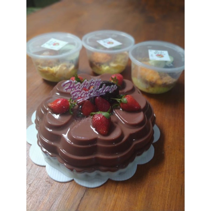 

puding loyang love full rasa coklat