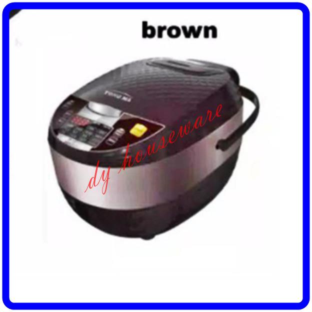 Ready Oke] Magic Com 2.0 Ltr Penanak Nasi Multi Fungsi 14 In 1 Yongma Smc-8027 - Gold