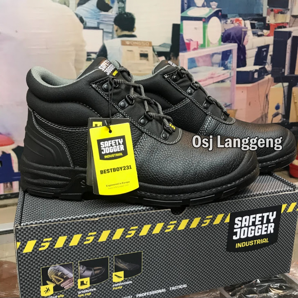 Sepatu Safety Pria Merk Safety Jogger BEST BOYS3 - Safety Shoes Jogger Original