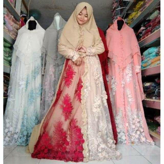 Dress Freya Batik Kids 1-2 Th / Cecil Kids No Bandana