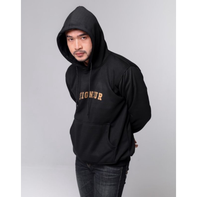 Jaket Hoodie Cowok Keren Polos Distro Murah Terbaru Hitam Trend Original | Pria | Wanita