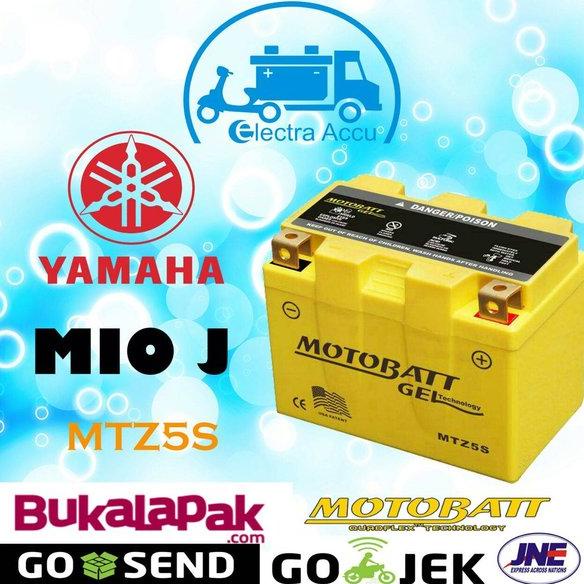 Aki motor Yamaha Mio J motobatt MTZ5S Aki Kering