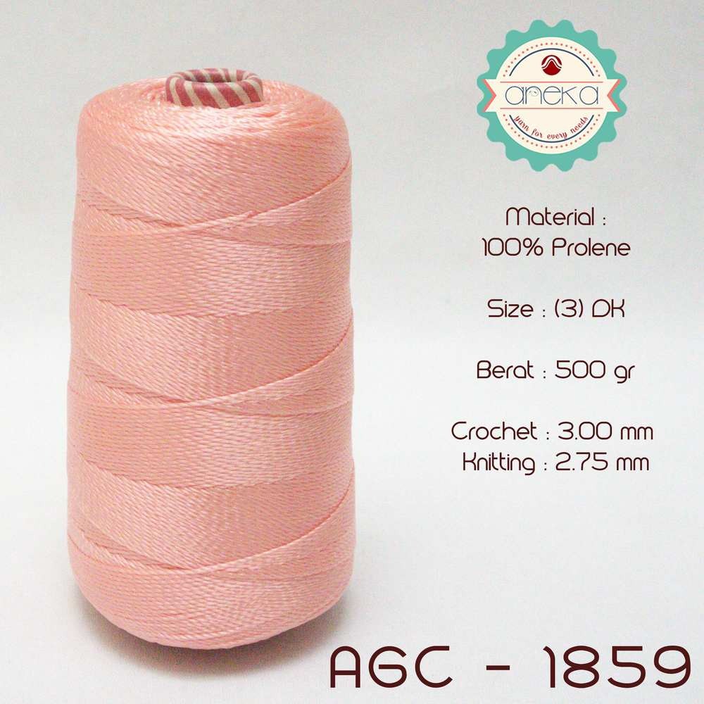 Benang Rajut Anggrek Cones / Nylon PP Yarn - 1859