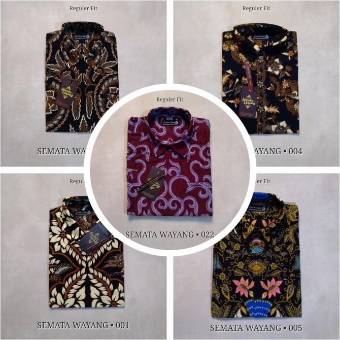 SEMATA WAYANG - Batik Lengan Pendek Pria