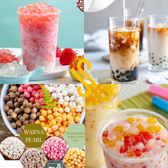 

BOBA ITPIN Topping Tapioca 1 Kg | Pearl | Mutiara Bubble Drink | Topping Kue | Premium Quality