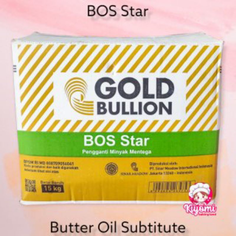 

Gold Bullion Bos Star Butter Oil Subtitute 500 Gram Pengganti Wijsman