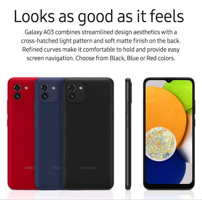 SAMSUNG A03 3/32 | 4/64 | 4/128  GARANSI RESMI-3