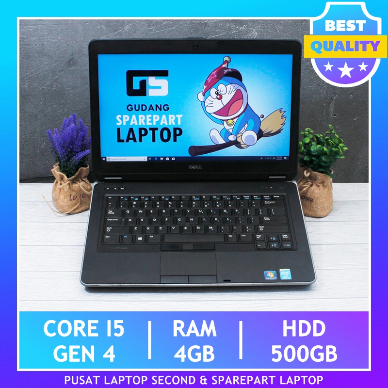 Dell Latitude E6440 Core i5 RAM 4GB 500GB Laptop Bekas Murah Notebook Second Ultrabook Tipis