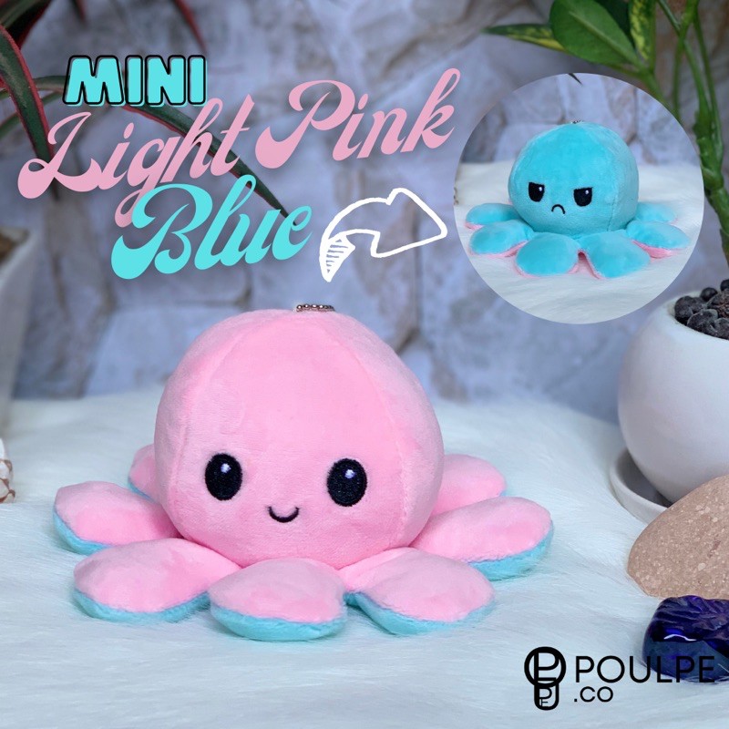 Reversible Octopus Mini Doll Boneka Gurita Viral TikTok