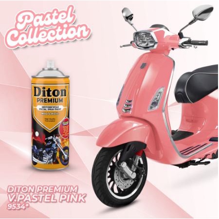 Cat Pilox Diton Premium 9534 Warna Pastel Pink Merah Muda 400cc Pylok Semprot Aerosol Krayon Terbaru Bodi Mesin Velg