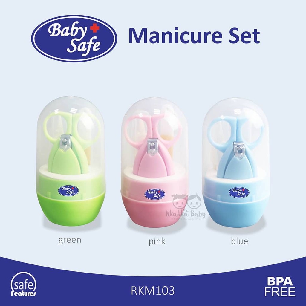 baby safe manicure set