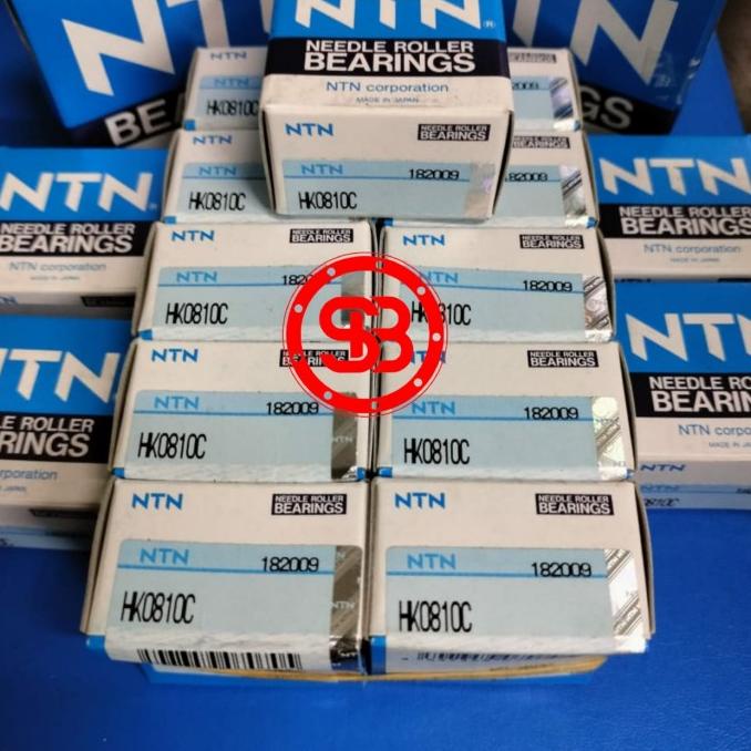 Bambu Hk 0810 Ntn Needle Roller Bearing (8Mm X 12Mm X 10Mm) Original Murah