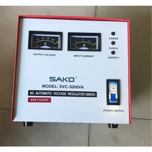 Stabilizer SAKO SVC-3000VA Automatic Voltage Regulator 3000 Watt