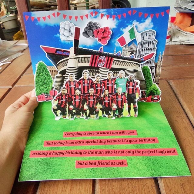 

Custom Pop Up Card A4