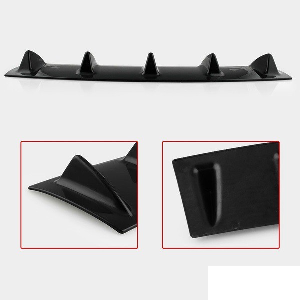 Rear Bumper Spoiler Universal Bumper Diffuser Extender Body Kit BELAKANG RACING