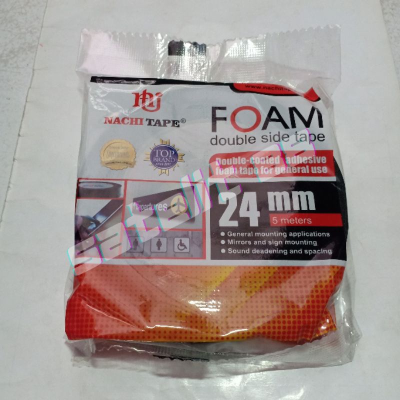 

DOUBLE SIDE TAPE FOAM NACHI 24MM / 5 METERS