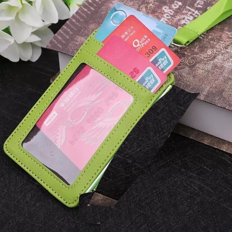 

[PRODUK DIEZT] Name Tag Kulit Holder Kalung Gantung Dada Id Card 4 Kartu Karyawan FDI