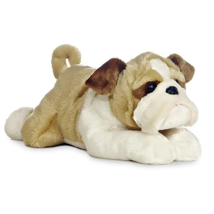 Boneka Anjing Buldog ( English Bulldog Animal Stuffed Plush Doll ) 12