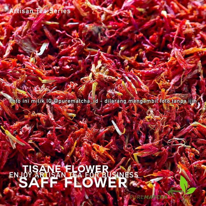 

Teh-Daun- Artisan Tea Tisane - Saff Flower 10Gr Teh Bunga Safflower Teh Herbal -Daun-Teh 800 Teh-