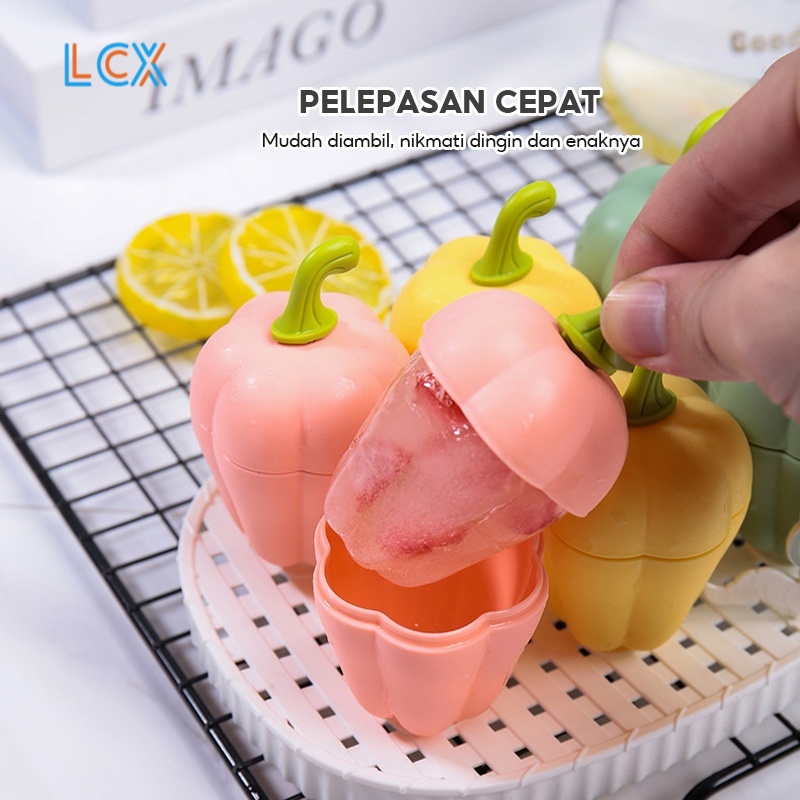 LCX CETAKAN ICE CREAM SILICONE PUDDING JELLY / CETAKAN ES KRIM SILIKON DIY