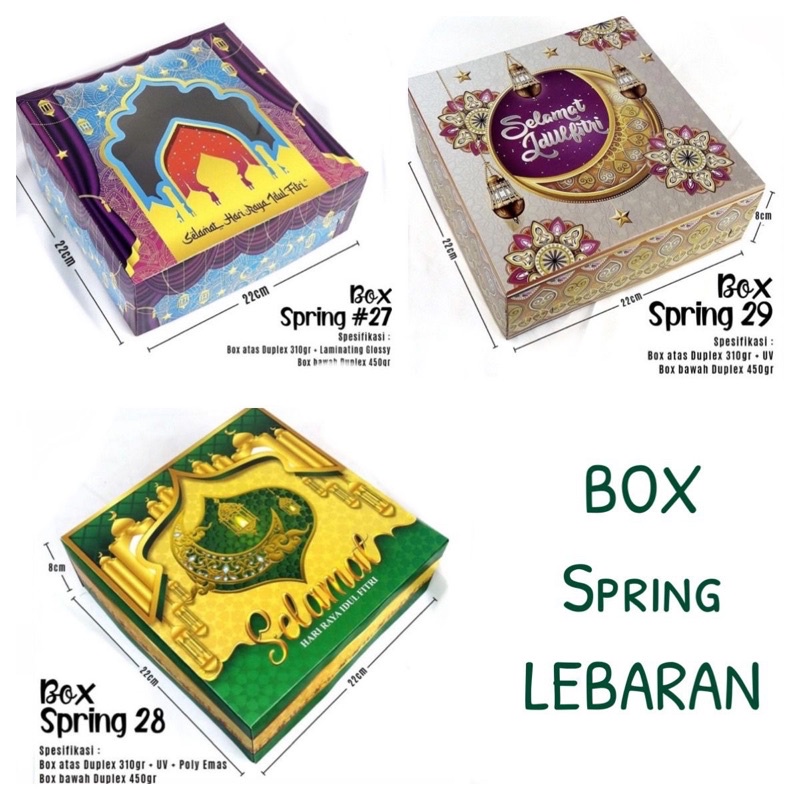 

BOX KARDUS DUS CAKE SPRING LEBARAN IDUL FITRI dan NATAL