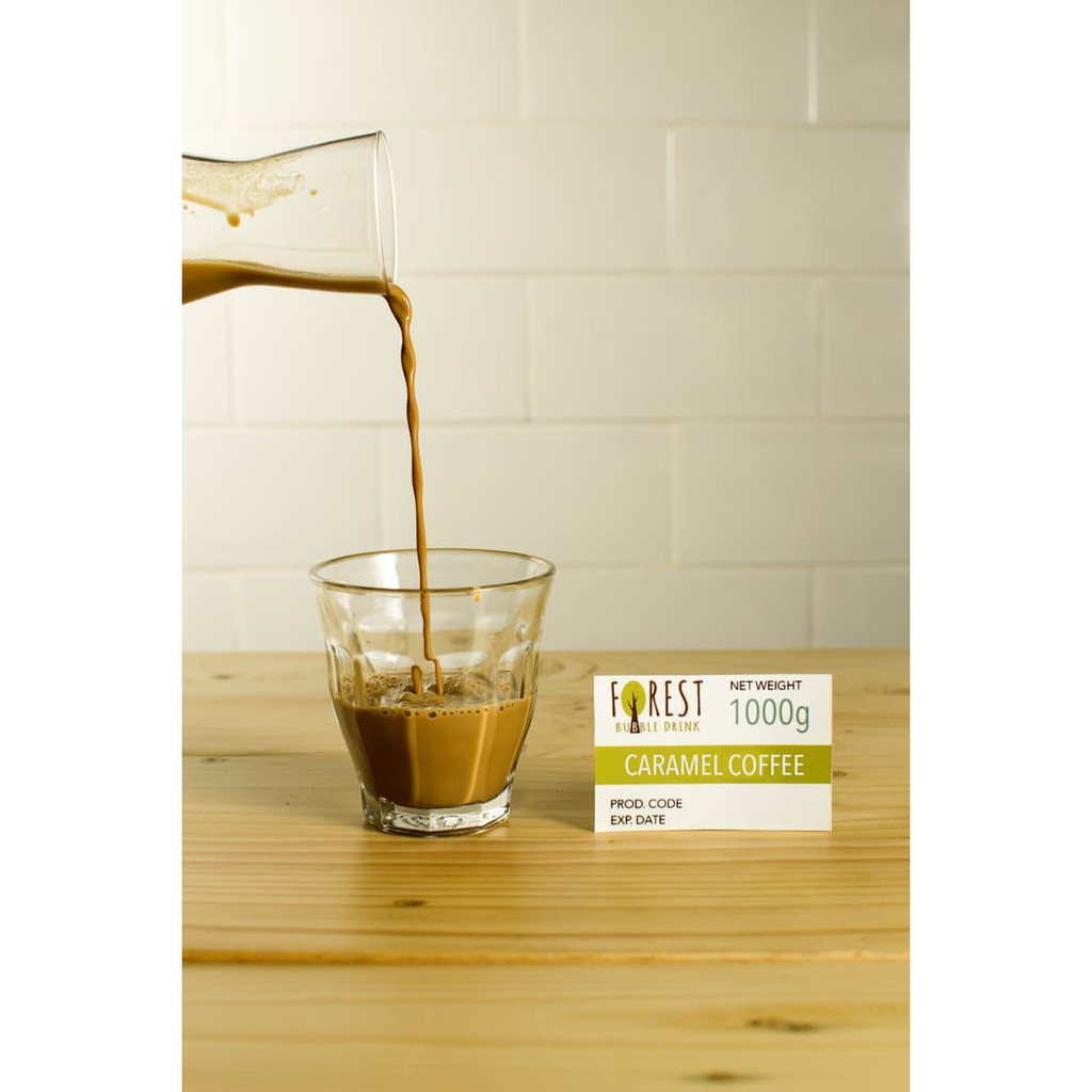 

Bubuk Minuman CARAMEL COFFEE Powder - FOREST Bubble Drink