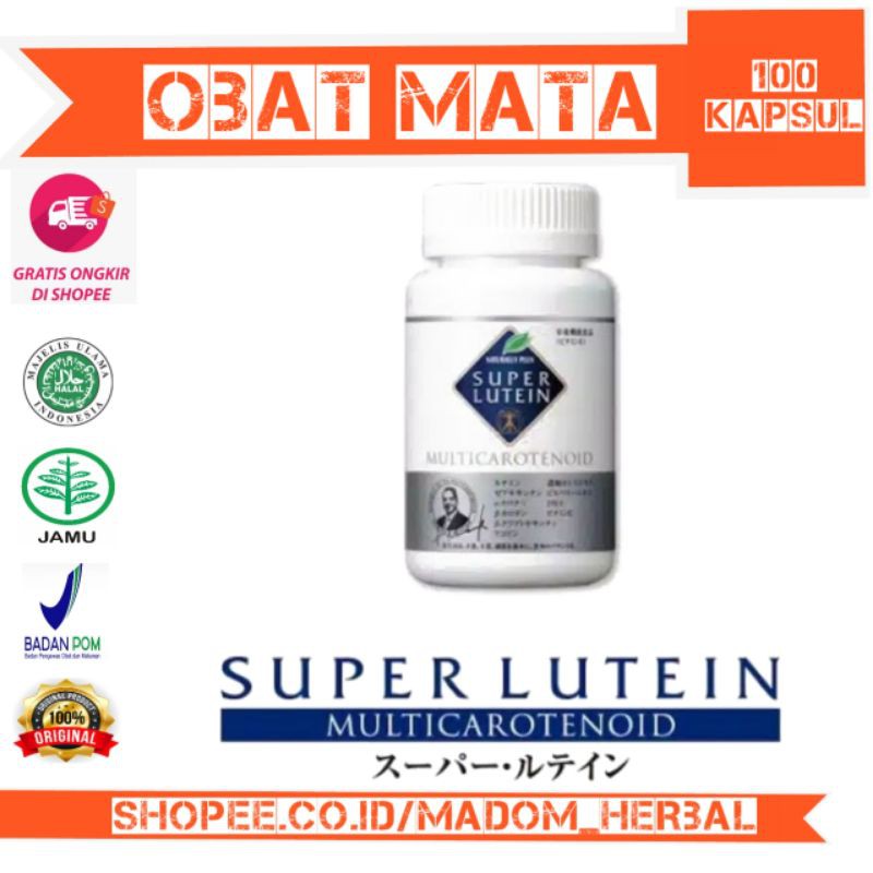 Super Lutein Asli Japan - Naturally Plus Super Lutein Japan - Super Lutein Multicarotenoid Impord